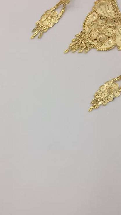 KHANAK FORMING NECKLACE SET