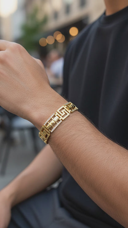 IMPERIAL CIPHER DIAMOND BRACELET