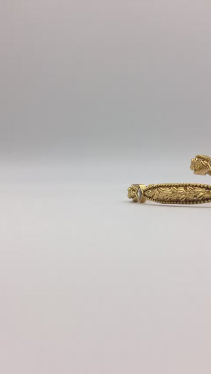 WANIYA RAJWADI BRASS BANGLES