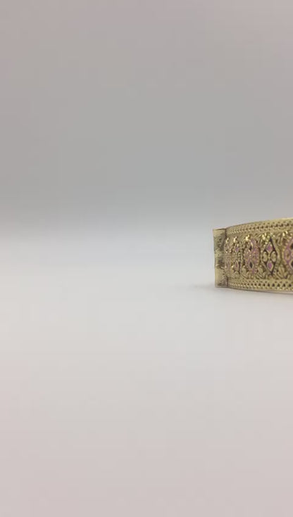 SAHANA SWAROVSKI BRASS BANGLES