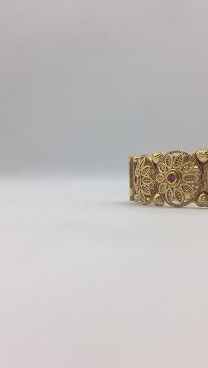 HARITHA RAJWADI BRASS BANGLES
