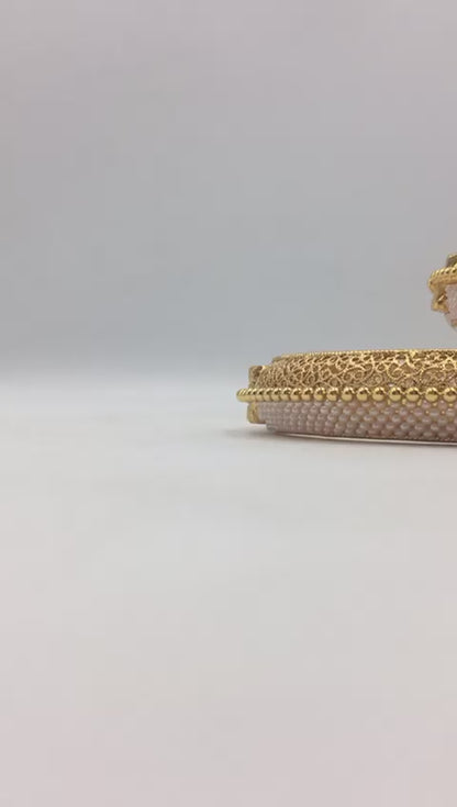 KARTHIKA RAJWADI BRASS BANGLES