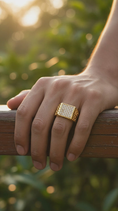 TITAN ROYALE DIAMOND MEN'S RING