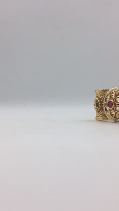 RITHVIKA RAJWADI BRASS BANGLES