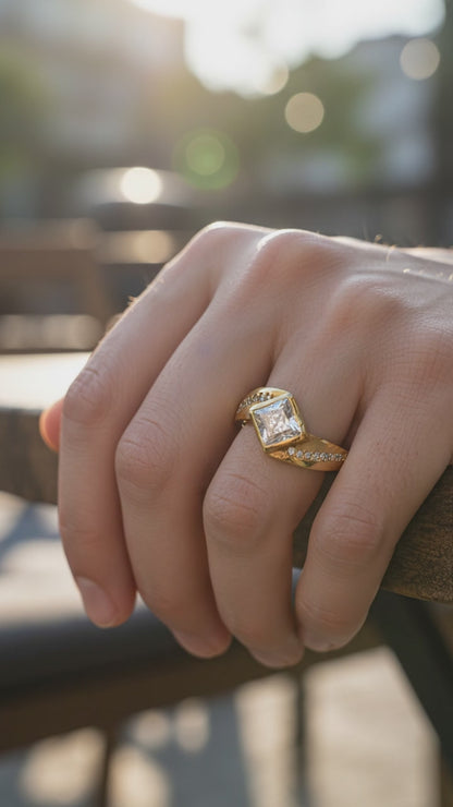 ROYAL PRISM MEN'S RING